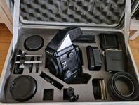 Mamiya RZ67 med 45mm & 140mm objektiv 