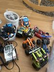 Lego technic bilar och blandat lego
