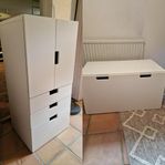IKEA STUVA/SMÅSTAD byrå + förvaringsbänk