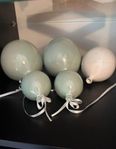 Ballonger i porslin till barnrum 