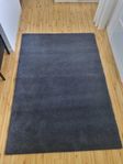 Blå matta Ådum Ikea 133x195 cm