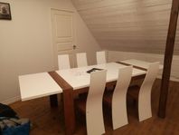 Bord +6 stolar