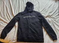 Svart ekologisk hoodie, Meshuggah logo