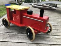 Charmigt gammalt trälok i retrostil 
