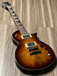 ESP LTD EC-256FM DARK BROWN SUNBURST 