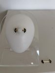 14K guld med Moss agater - Nipple piercing