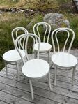 4 st vita stolar, ÖGLA, IKEA