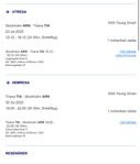 flygbiljetter Arlanda-Tirana