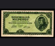 Ungern 100 Millioner Pengö 1946