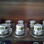 Kaffekoppar tyskt tenn