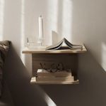 GRANIT vägghängt sängbord