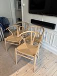 4 st y-stolar CH24 i såpad / tvålad bok