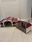 Schleich stall stort + litet