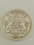 Svensk 1 Krona - 1898