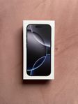 iPhone 16 PRO 128 GB Svart färg (oöppnad)