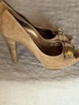 Furetti pumps i mocka – handgjorda i Italien