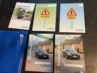 Körkortsboken + Studiehäften