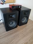 M-AUDIO BX5 D3 +  Focusrite Scarlett Solo 3