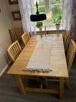 Ikea Nordbyn köksbord med stolar