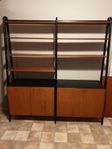 Retro bokhylla teak 1950 1960 tal