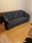 bäddsoffa med utdragssäng under