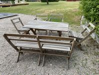 Trädgårdsmöbler ek