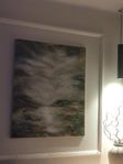 Tavla akrylmålning 100 x 80