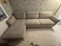 2,5-sits soffa med schäslong vänster