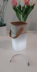 Trådlös / Bluetooth Högtalare med lampa & inbyggd mikrofo