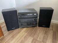 Stereo med högtalare