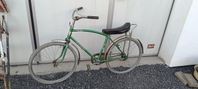 frän gammal cykel med limpa