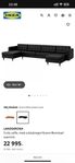 Landskrona IKEA soffa 