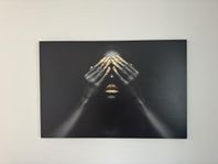 Canvas tavla (Svart/guld)