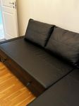 IKEA FRIHETEN - hörnbäddsoffa med förvaring (Bomstad svar