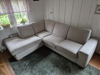Soffa med schäslong