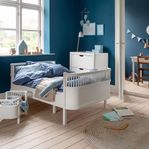 Sebra Junior & Grow Växasäng Vit som ny