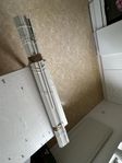 IKEA trä persienner vit mått 120 cm för utanför hängand