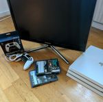 PS4 Pro 1 TB/ Spel / 24" Samsung monitor