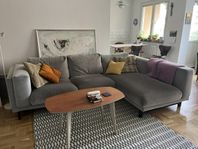 Mysig Ikea-soffa med utbytbar och tvättbar klädsel