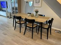 Matbord + 5 stolar