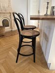 Ton/Thonet No 14 Barstol i Rotting 61 cm svart 