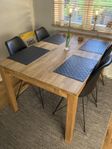 Matgrupp bord+6 stolar