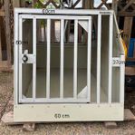 Hundbur enkel bredd 60 cm