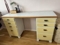Vintage skrivbord Perstorp skiva 126cm x 46cm