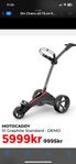 Golfvagn Motocaddy 