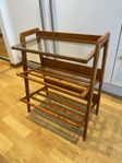 Tidningshylla teak