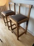 Barstolar ek sitthöjd 63cm