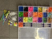 Stort paket med Loom Bands