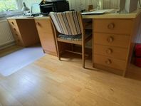 Långt skrivbord