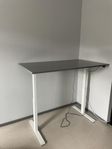 Höj- och sänkbart skrivbord IKEA RODULF grå (140x80 cm) 